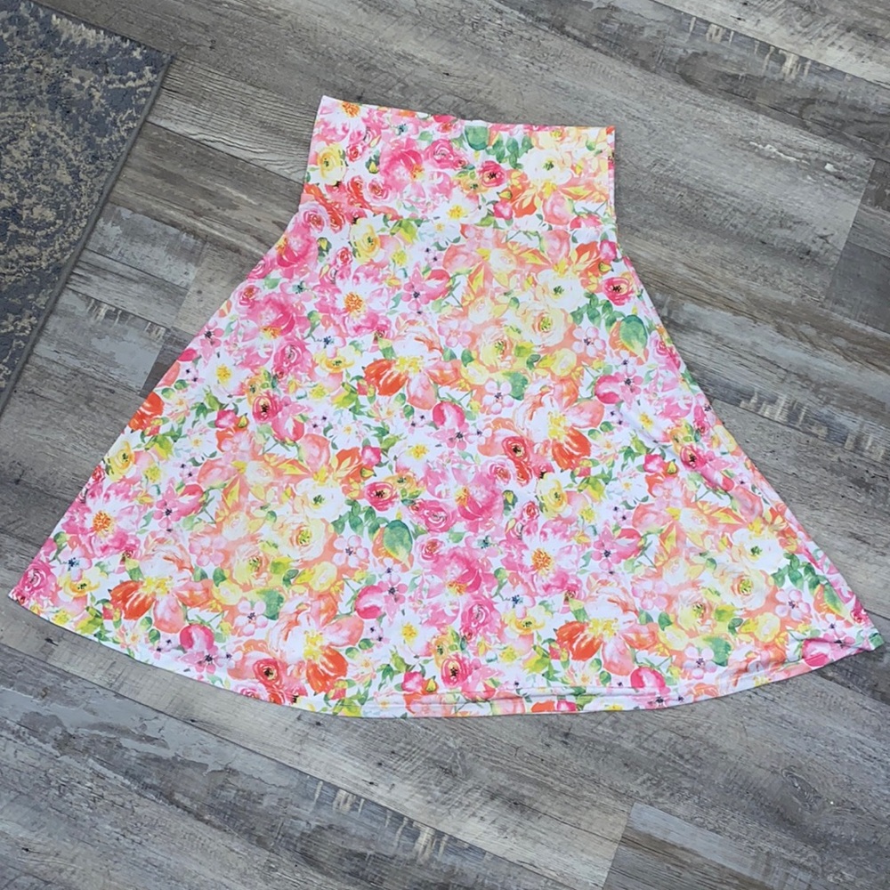 Floral skirt